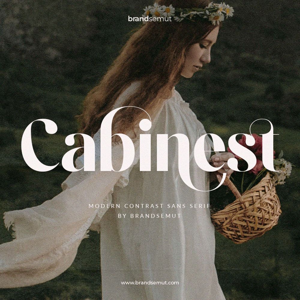 Cabinest – Contrast Sans Serif Font