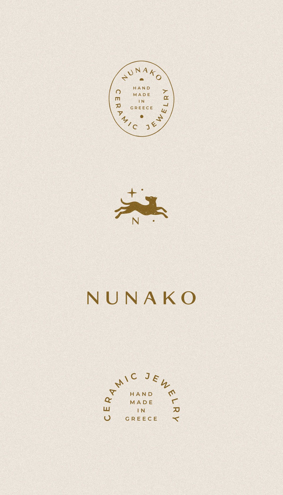 Nunako — Ceramic Jewelry Logotypes