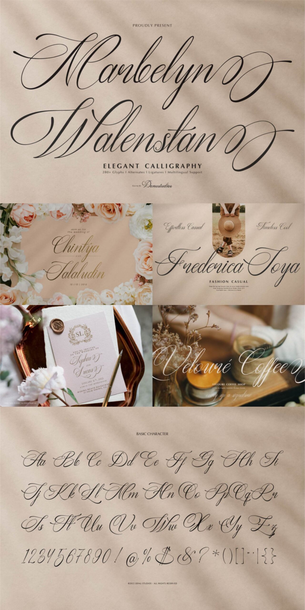 Marbelyn Walenstan | Elegant Calligraphy