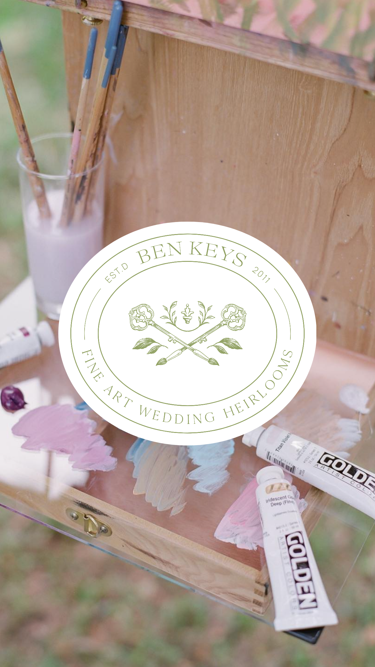 Brand Design: Ben Keys Fine Art Studio | Sarah Ann Design