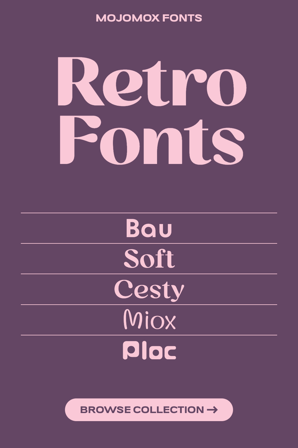 Retro Fonts