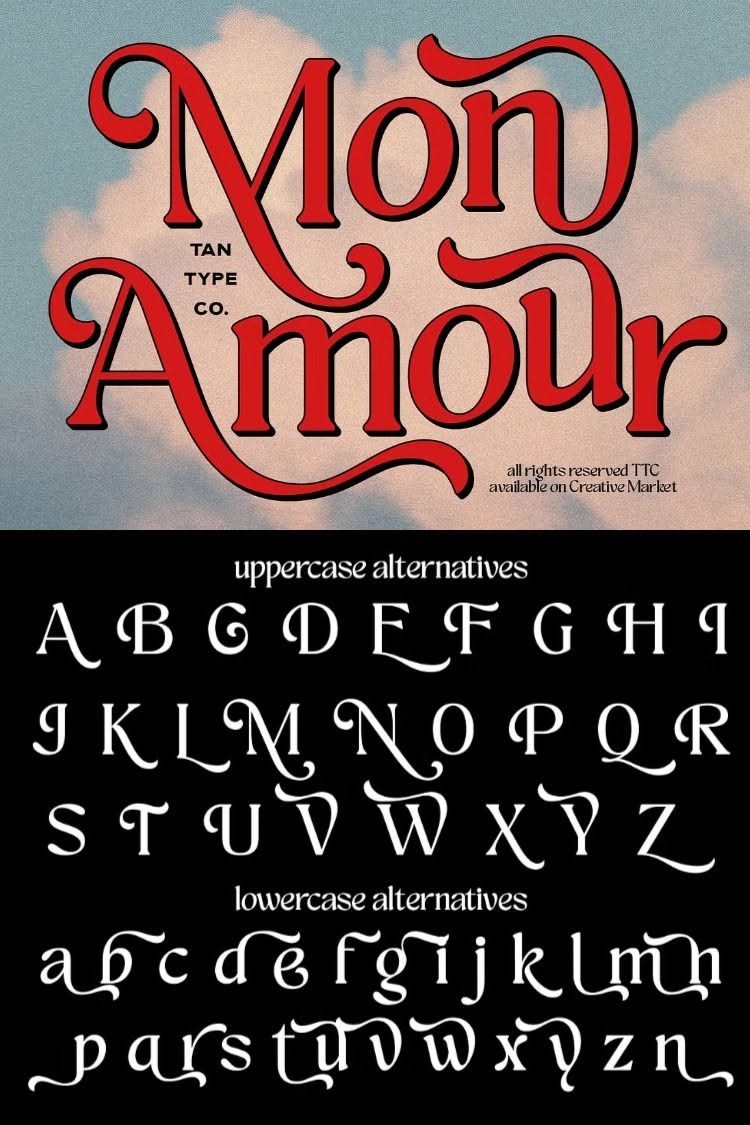 Playful Retro Typeface