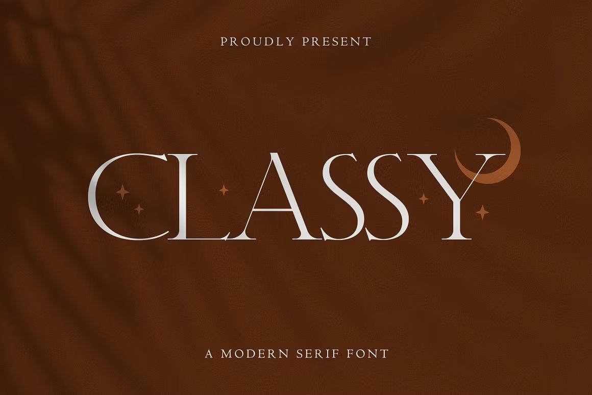 Classy — Modern Serif Font — FANCY FONTS