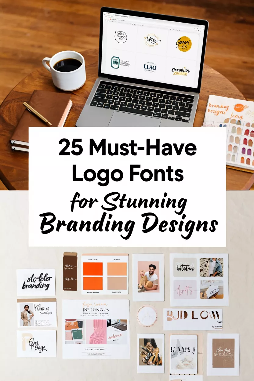 25 Must-Have Logo Fonts for Stunning Branding Designs