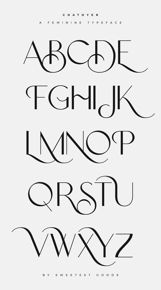 Luxurious Feminine Typeface With Elegant Swashes | Script Font For Wedding Invitations