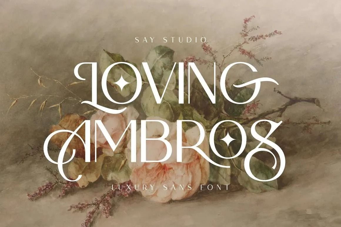 Loving Ambros Font — Dafont Free