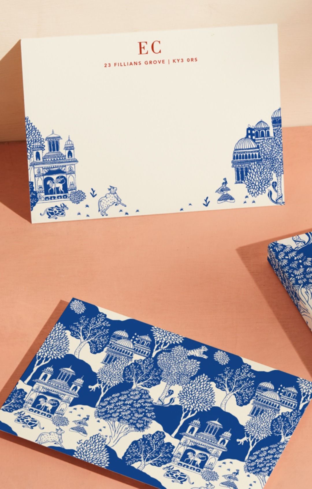 The Pahari Notecard Set by Papier x Desmond & Dempsey