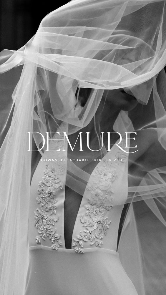 Demure Bridal | Made Visual #designerwear