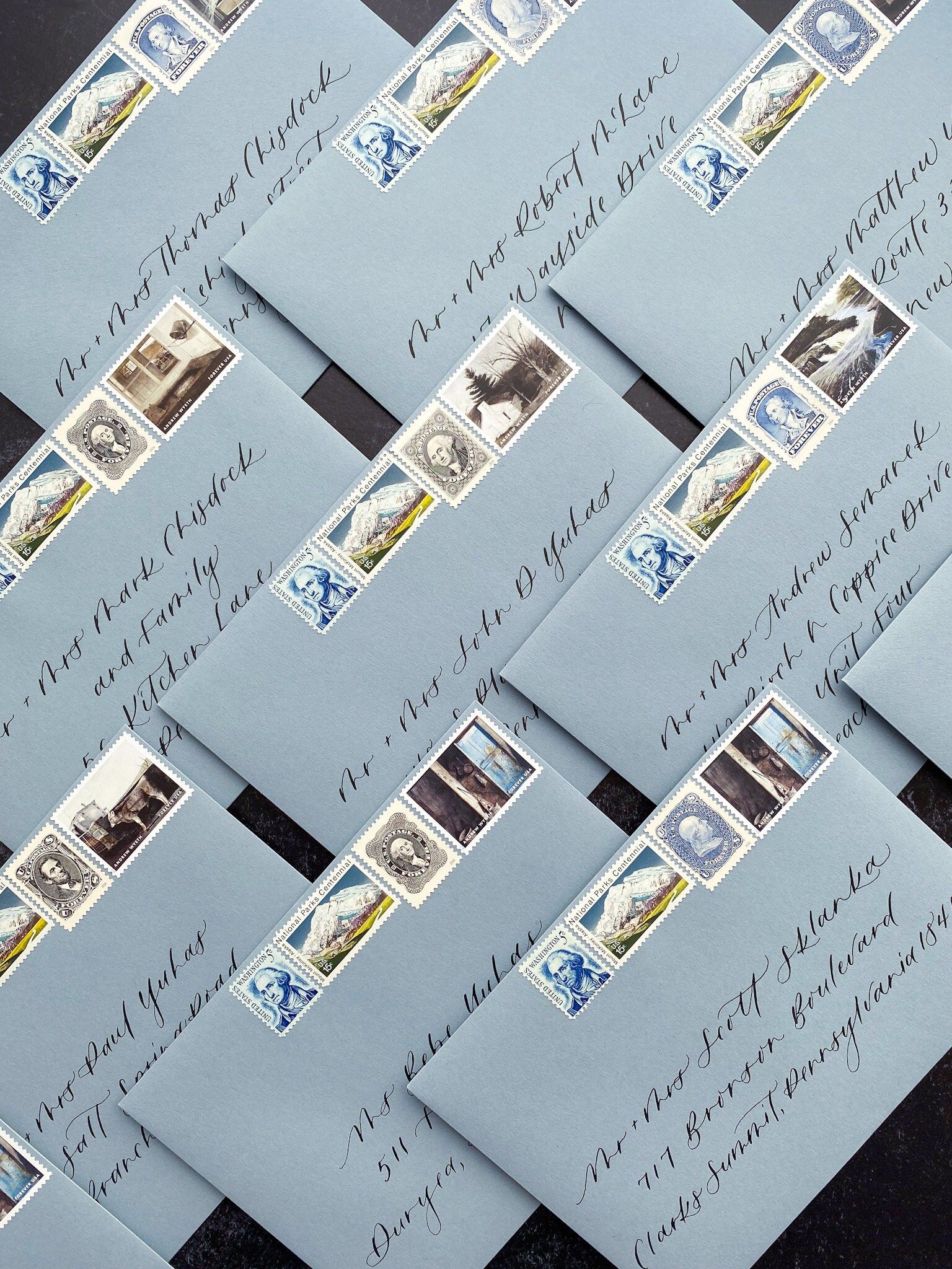 Adressage de calligraphie | Enveloppes manuscrites // Services de mariage