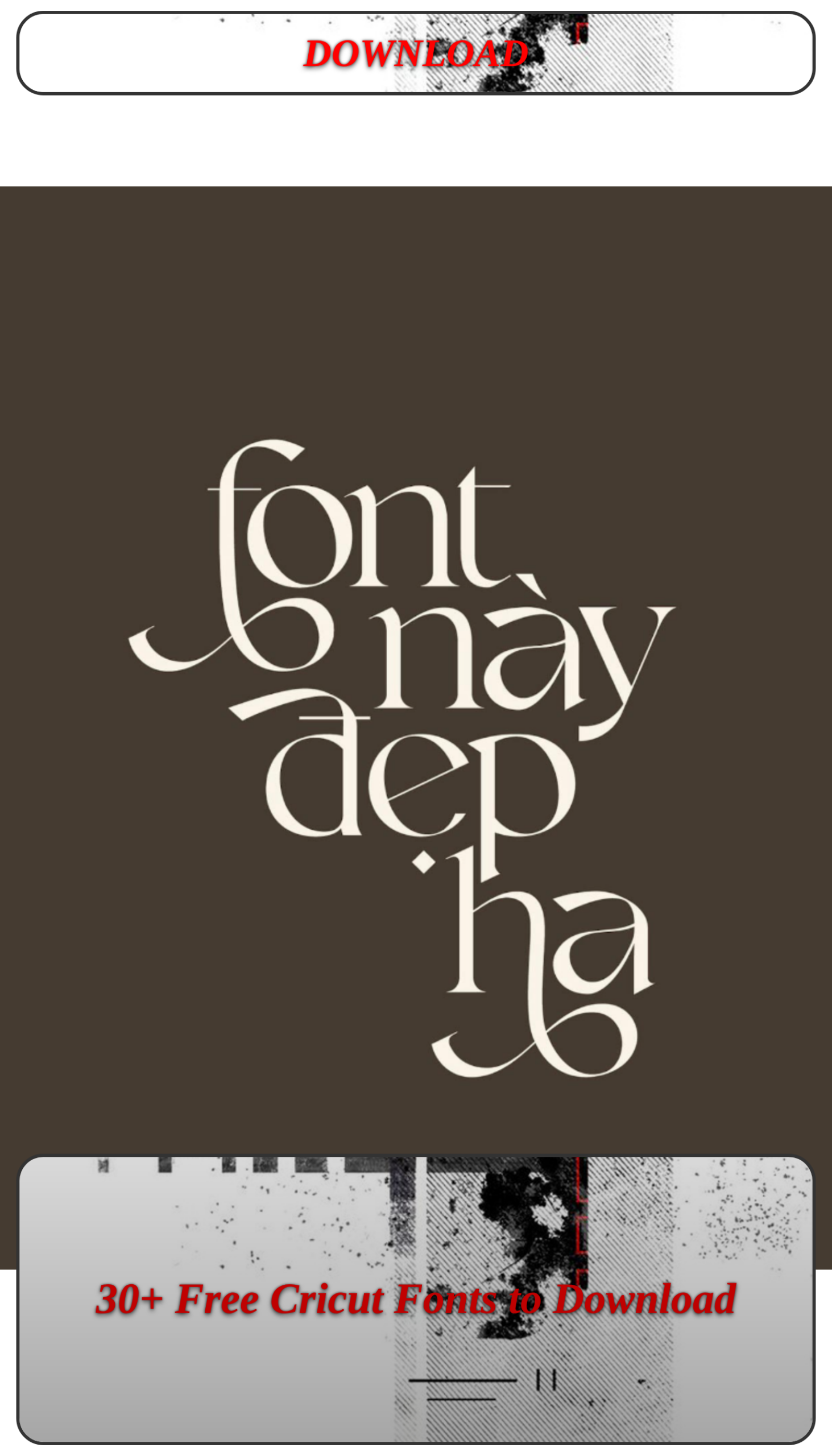 30+ Free Cricut Fonts to Download