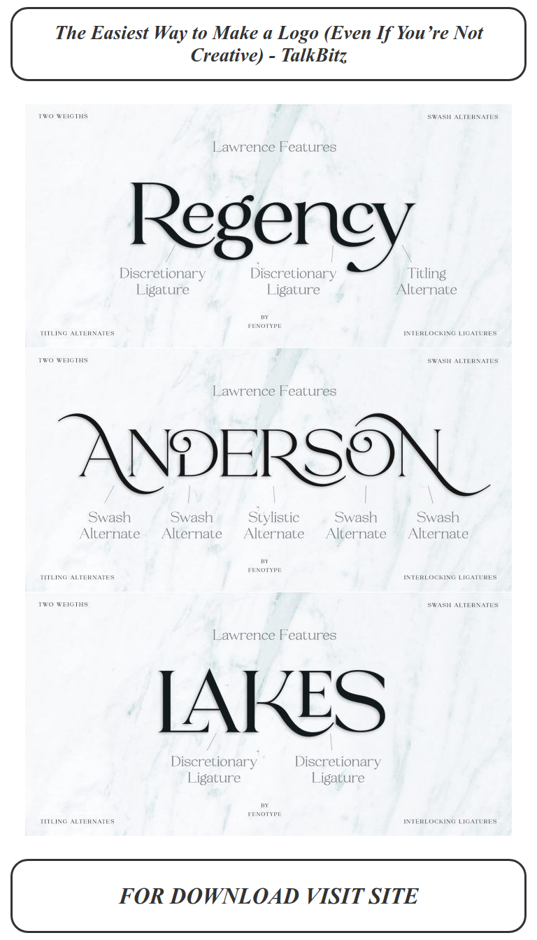 The ideal vintage font to elevate your brand’s unique identity