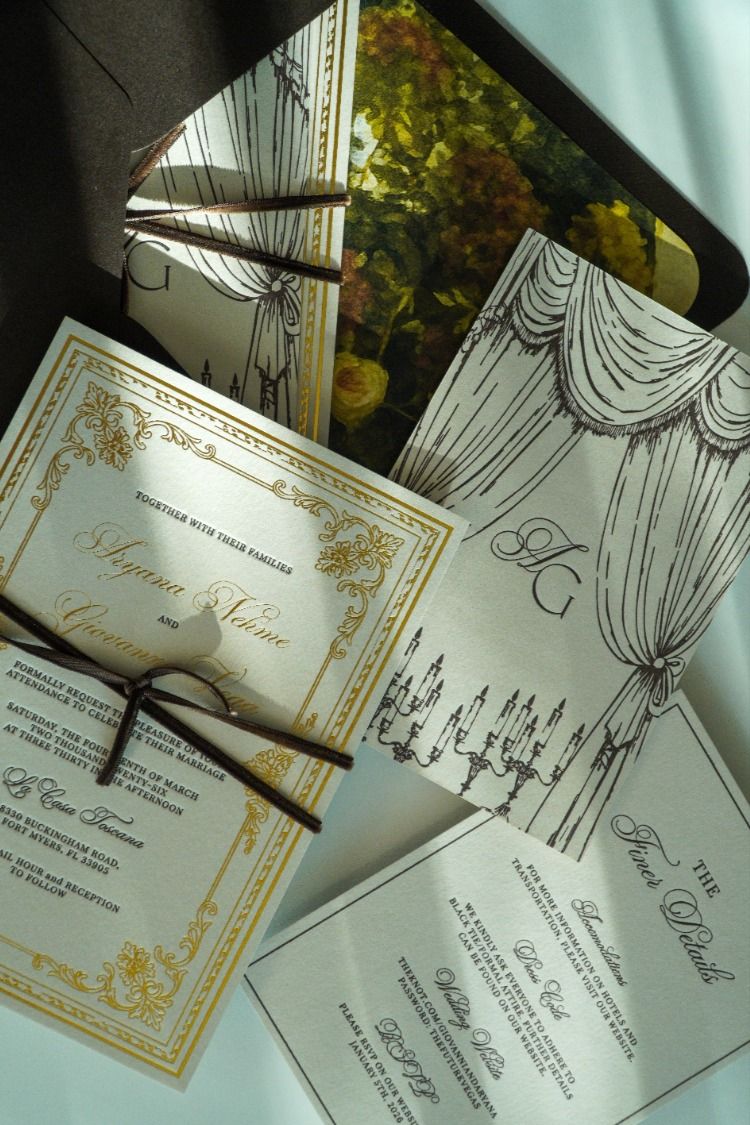 Custom Wedding Invitations