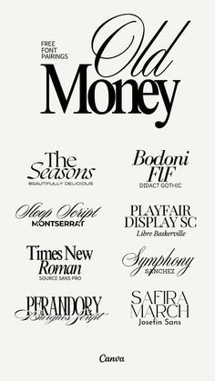 Old Money Fonts 2025: Shapes & Lessons for Chic Design