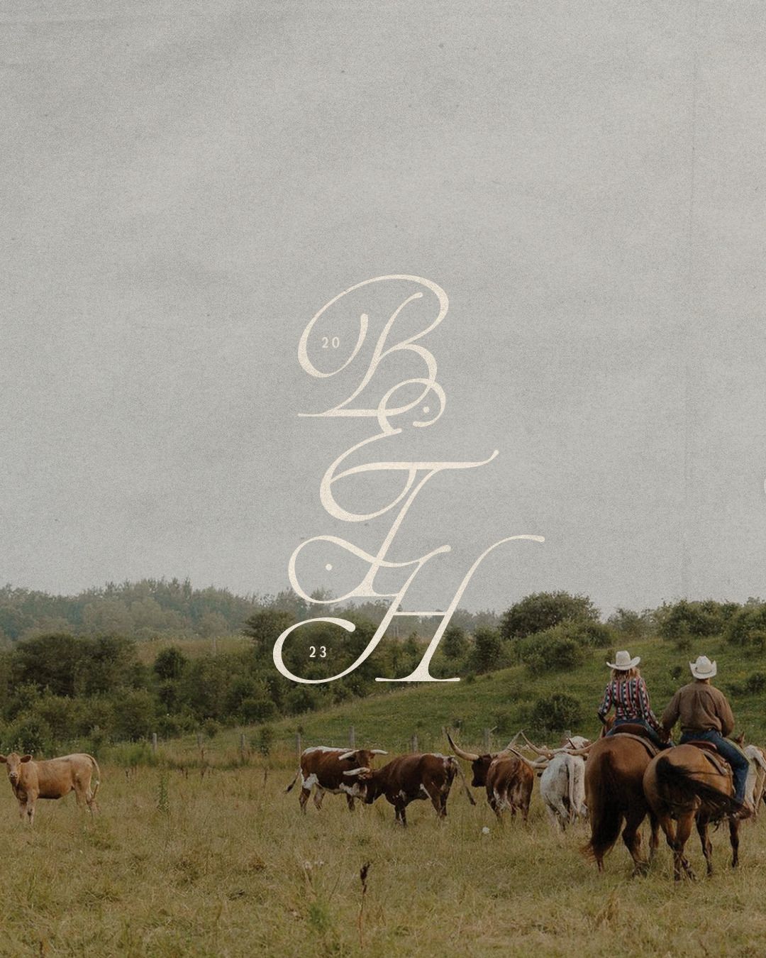 Western, Vintage Branding Design For Photographer
