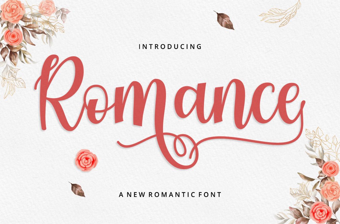 Romance Script by Cut Story | Creative Market