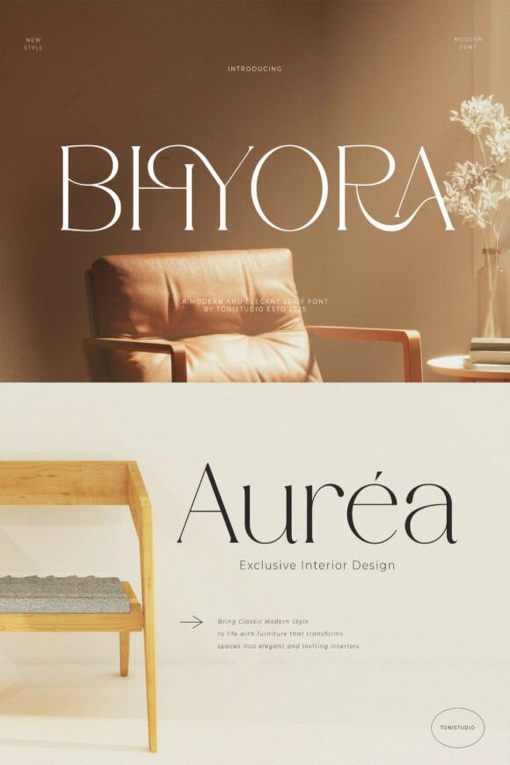 Bhyora Font: Sophisticated Modern Serif for Elegant Branding and Editorial Design