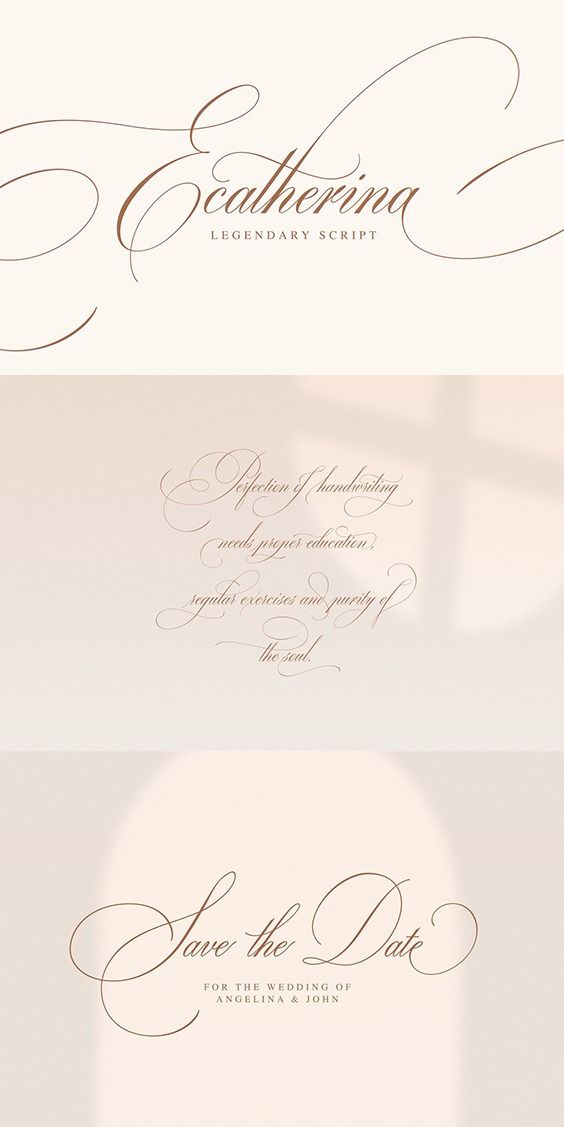 Ecatherina — legendary script