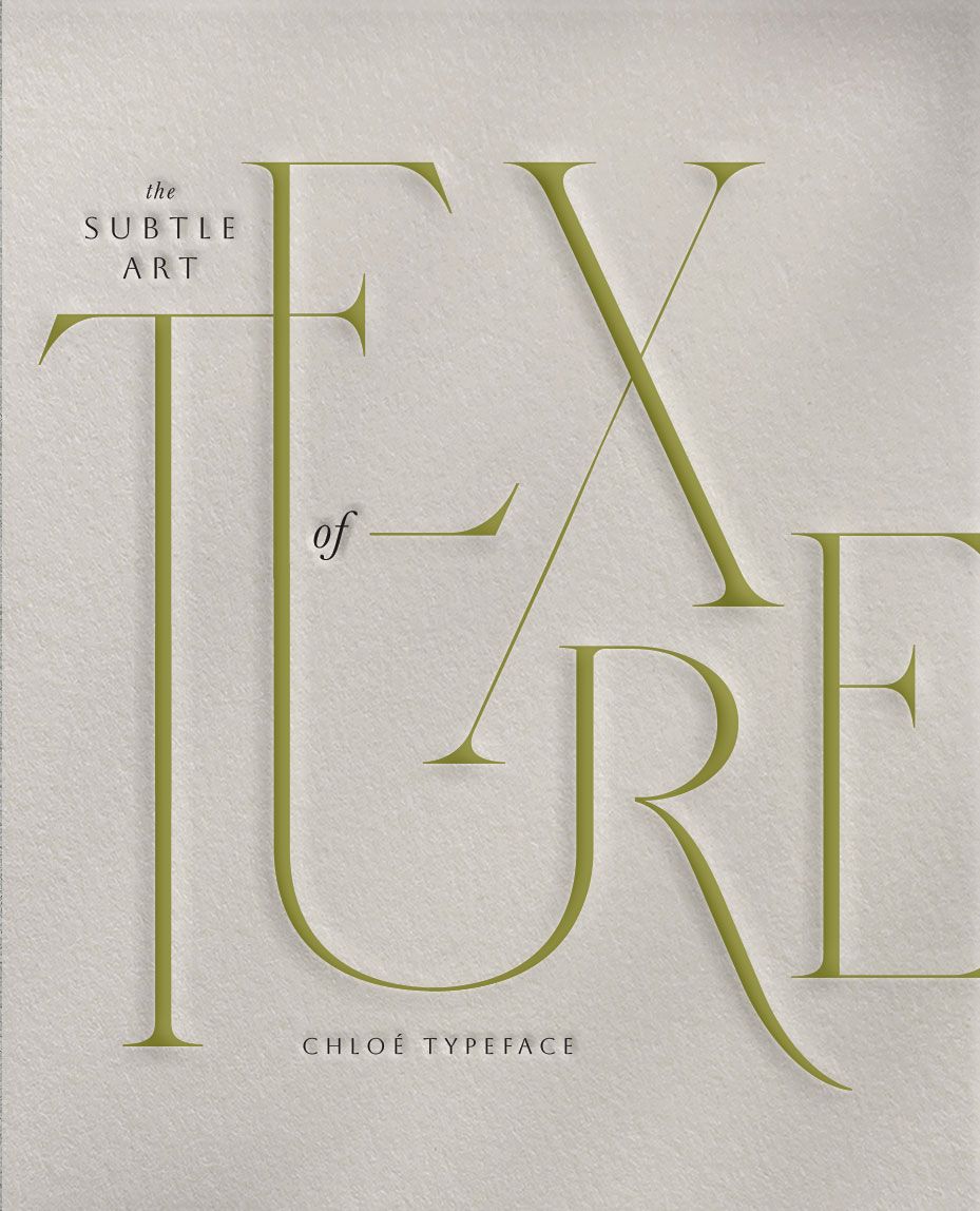 Subtle Art of Texture