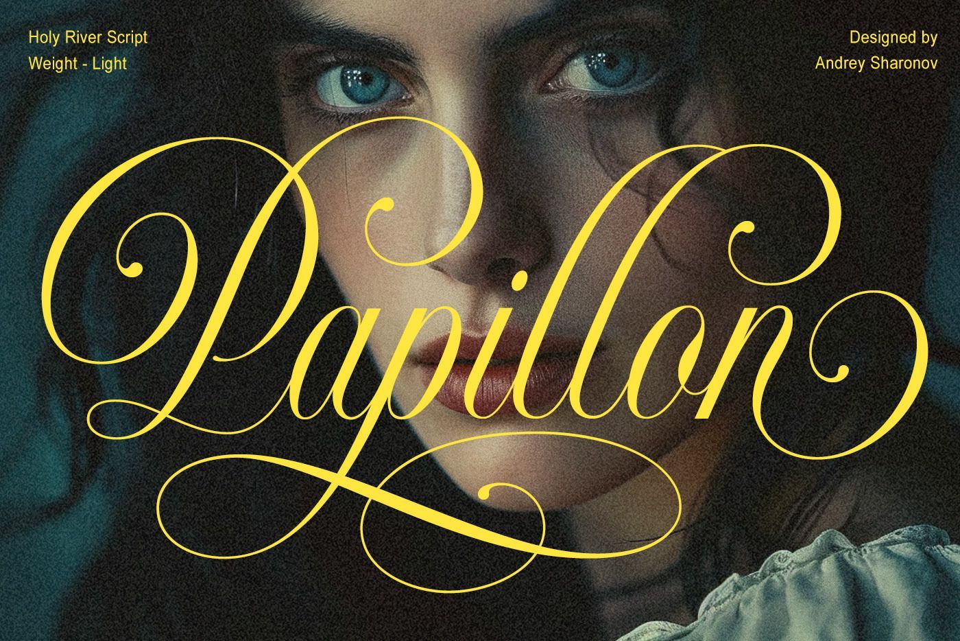 Holy River Script, a Script Font by Andrey Sharonov