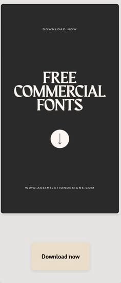 Free Commercial Fonts to Elevate Your Designs 🩶