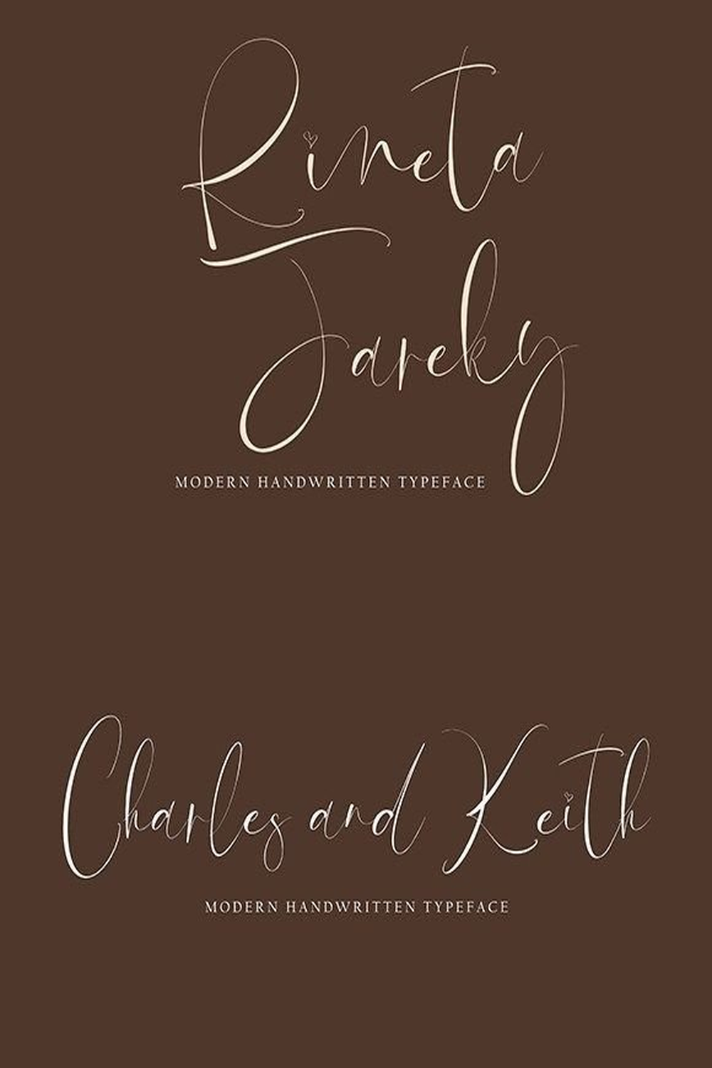 Rineta Fareky Font: Modern Handwritten Script for Branding & Logos