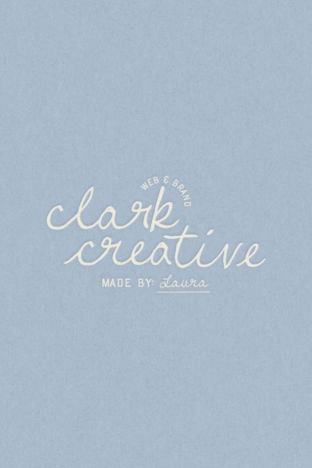 Clark Creative Web Design Branding / Designs by Allie