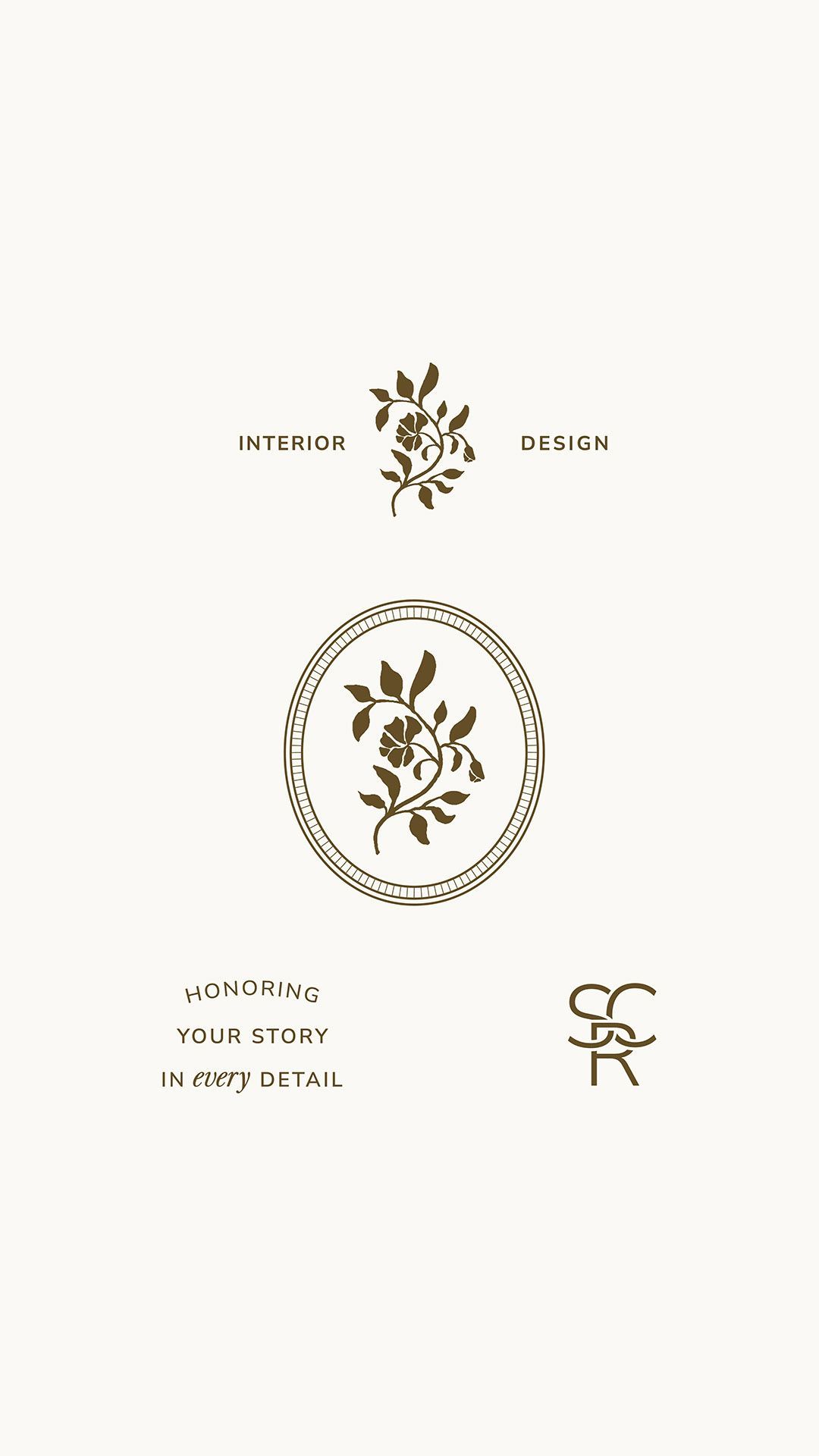 Floral-Inspired Logo & Classic Branding for a Design Studio
