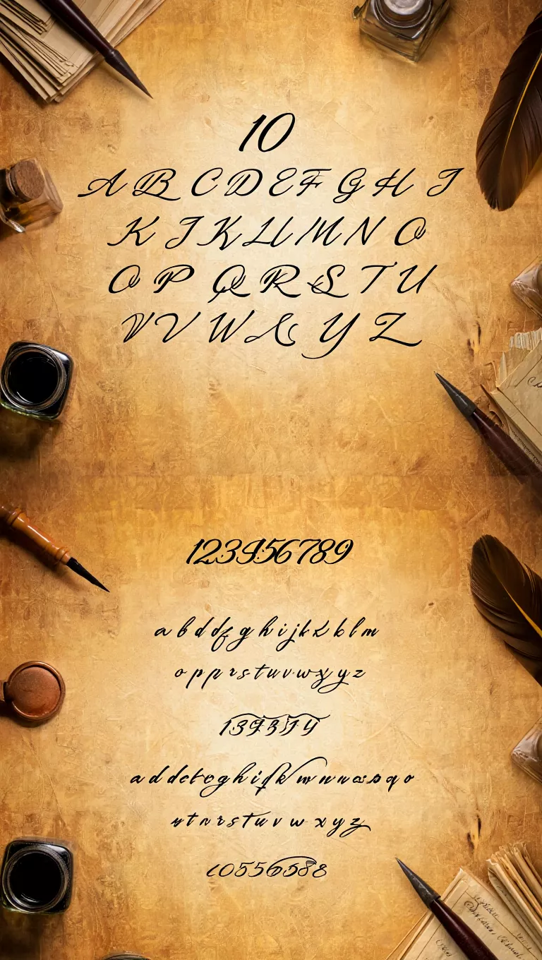 Top 10 Old Fashioned Font Sets for Vintage Design Lovers