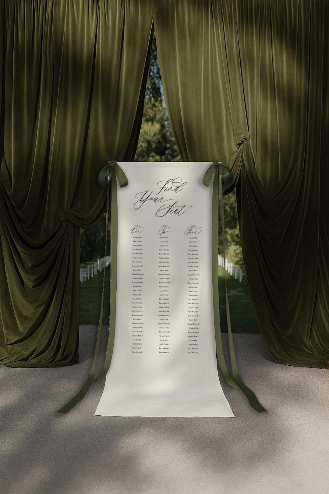 Linen Seating Chart | Seating Chart Cloth Sign | Printed Fabric Wedding Sign | Wedding Sign | Fleur Collection — Etsy