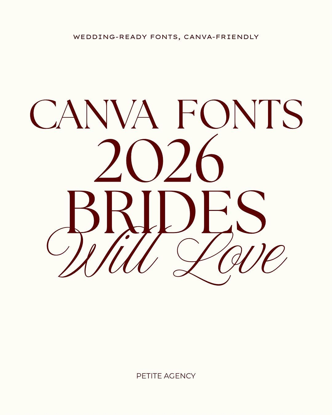 Best Emily | Content Creator | Brand + Web Designer on Instagram: «2026 brides, this 😎