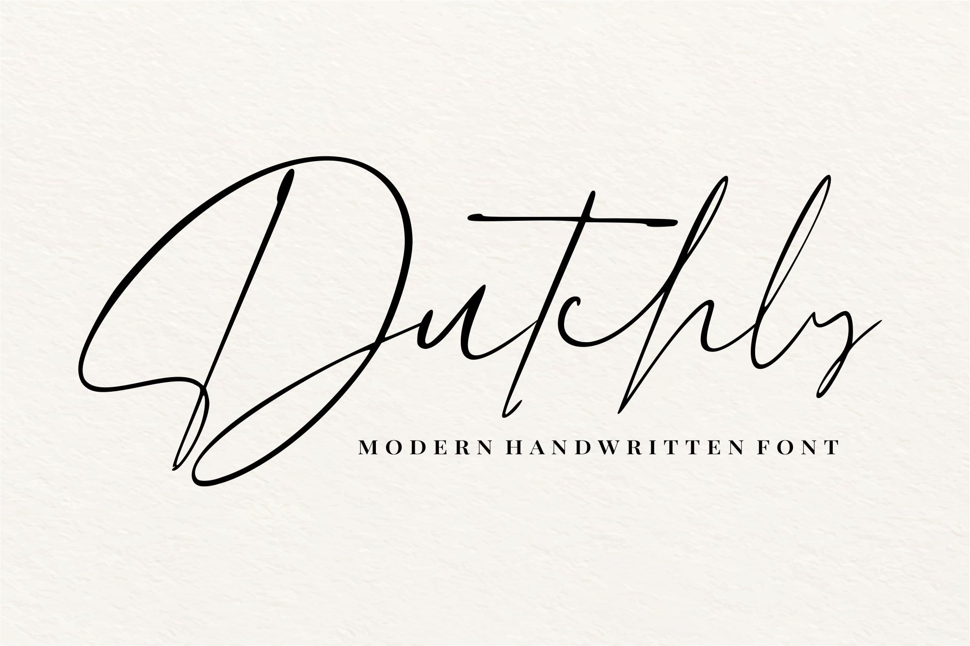 Dutchly — Modern Handwritten by Good Java Studio | Creative Market