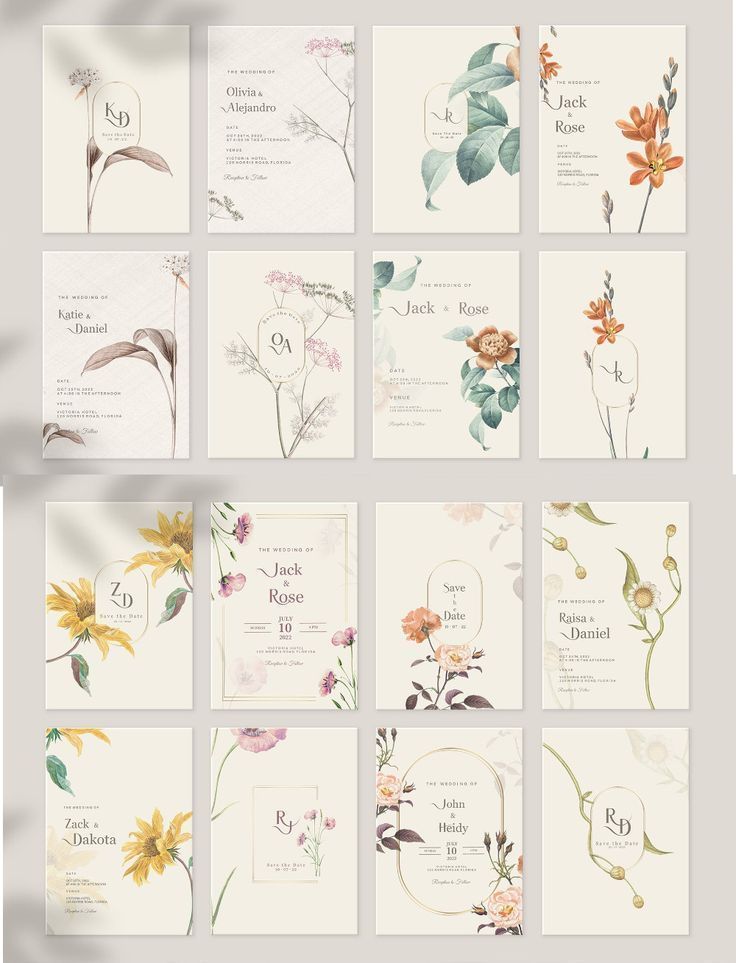 wedding card templates