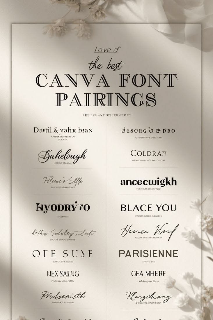 Elegant Wedding Fonts for 2026: Free & Aesthetic Styles