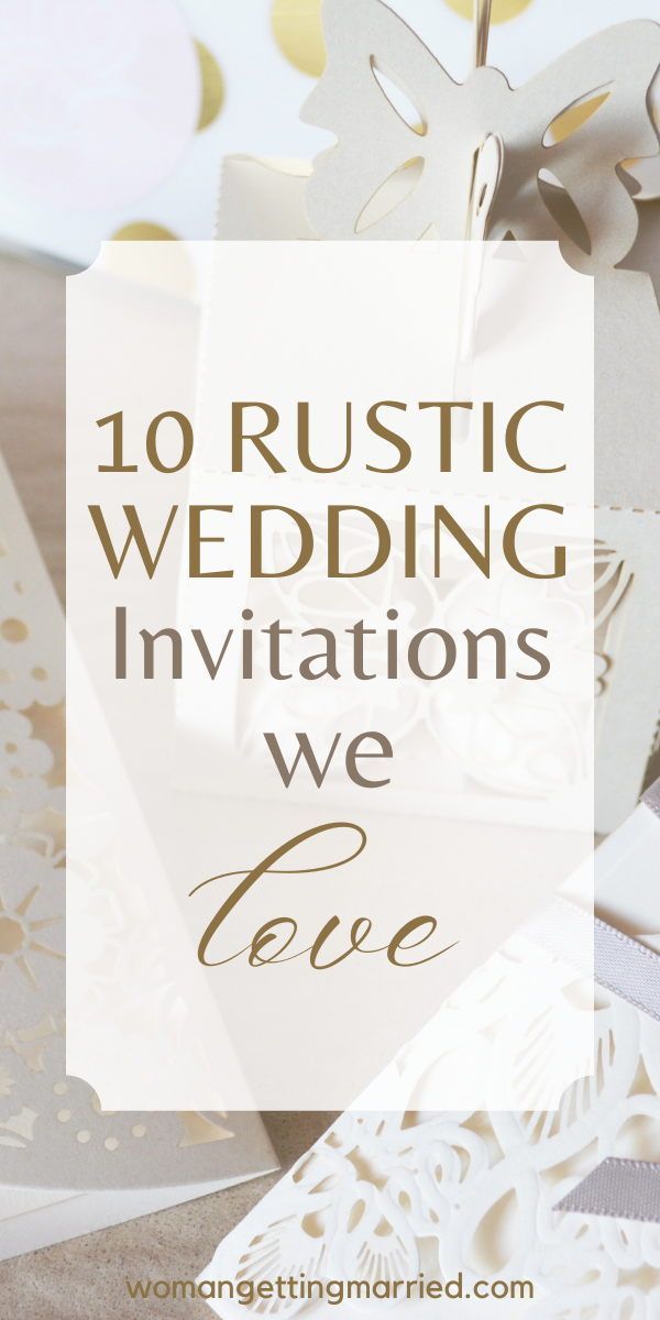 The Best Rustic Wedding Invites