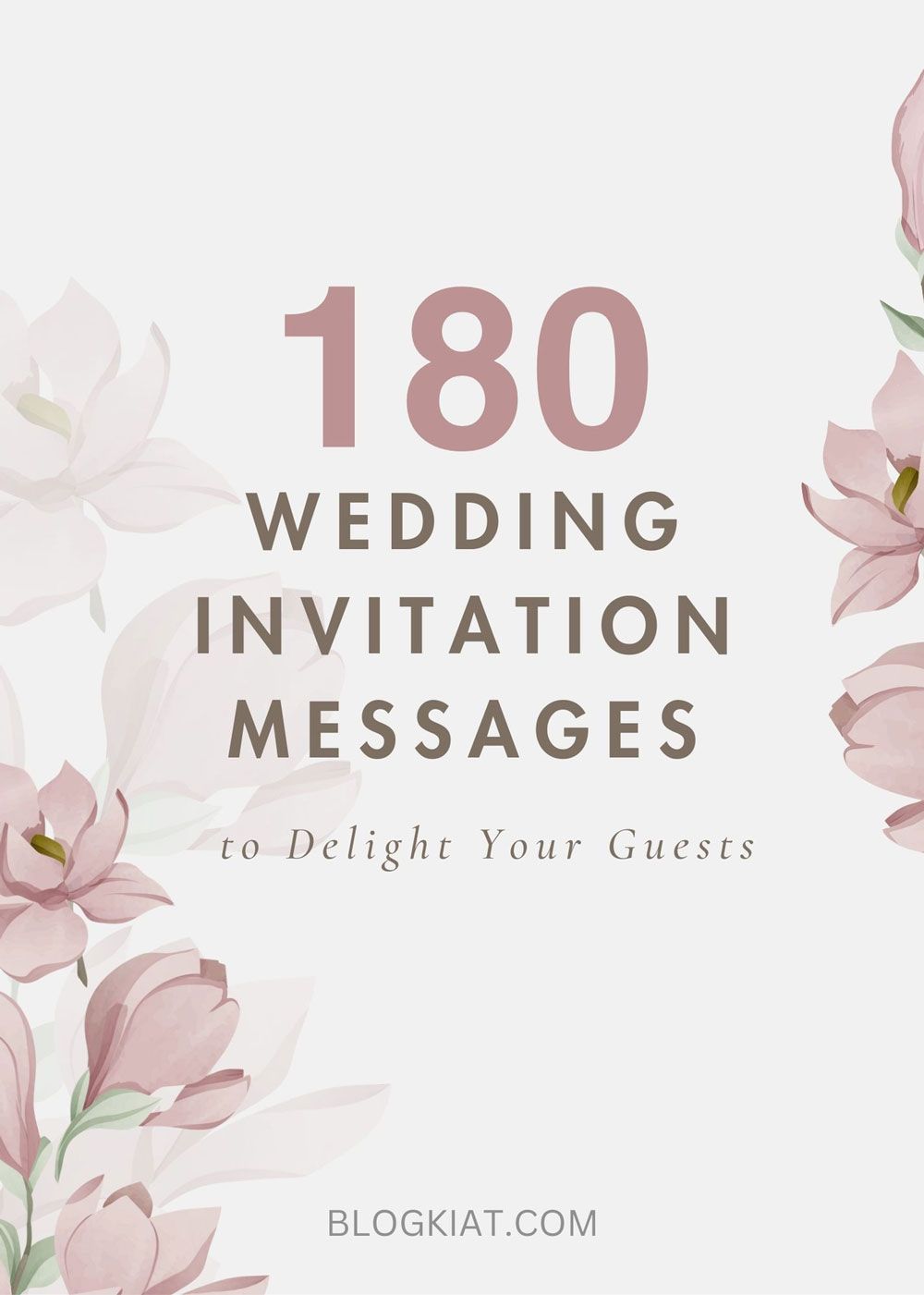 180 Wedding Invitation Messages to Delight Your Guests
