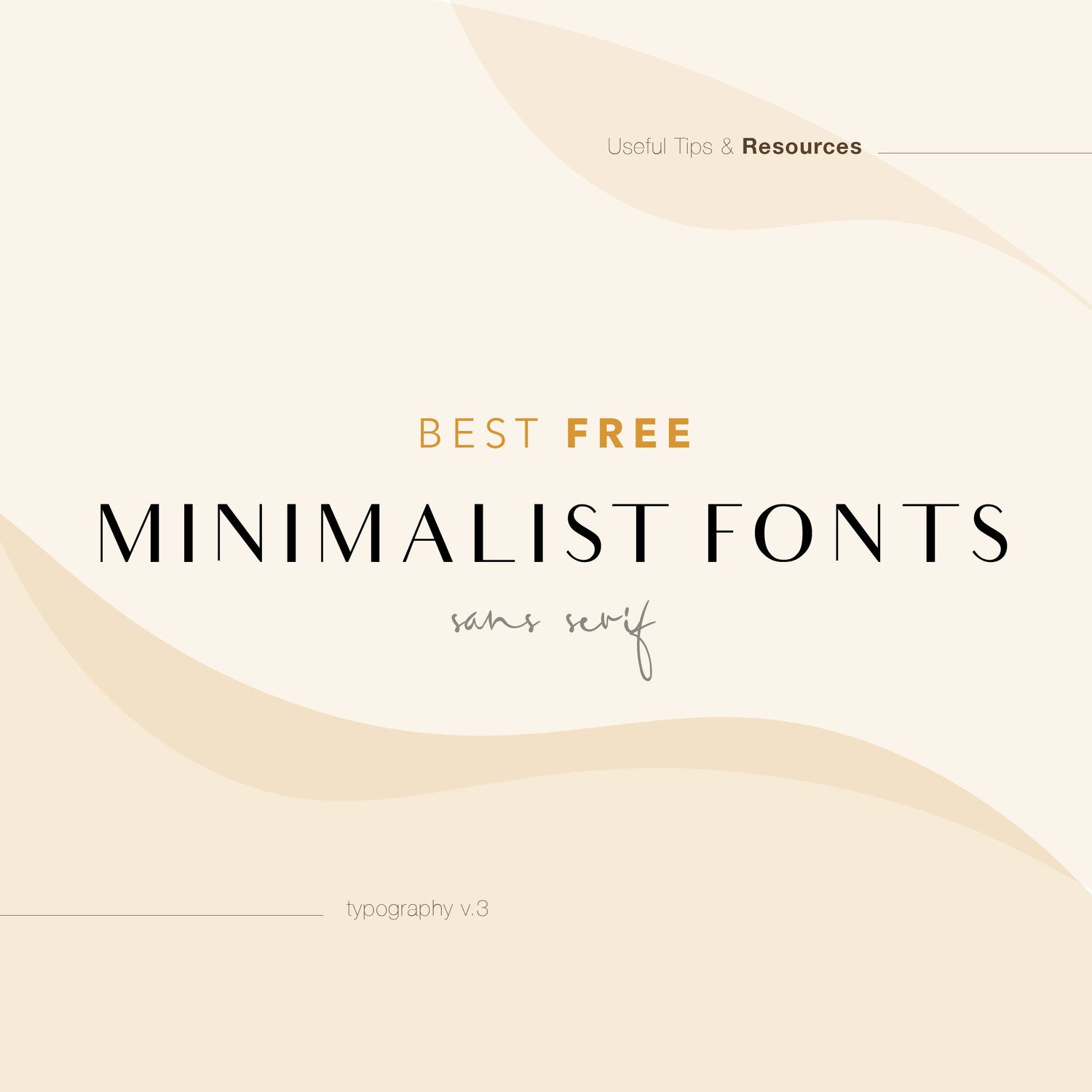 Best Minimalist Fonts — A:A Designs | Squarespace Website & Brand Identity Studio