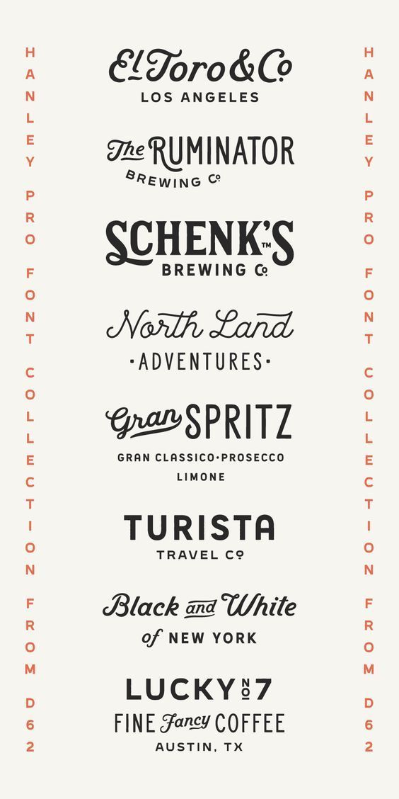 Essential Serif Fonts for Vintage Modern Branding and Coffee Labels