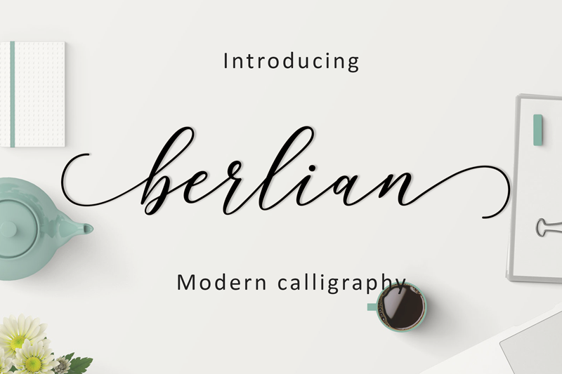 20 New FREE Beautiful Calligraphy and Handwritten Fonts — Ave Mateiu