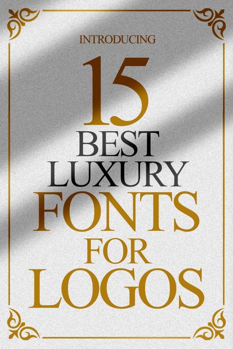 It’s not just a font; it’s a luxury font!🔻