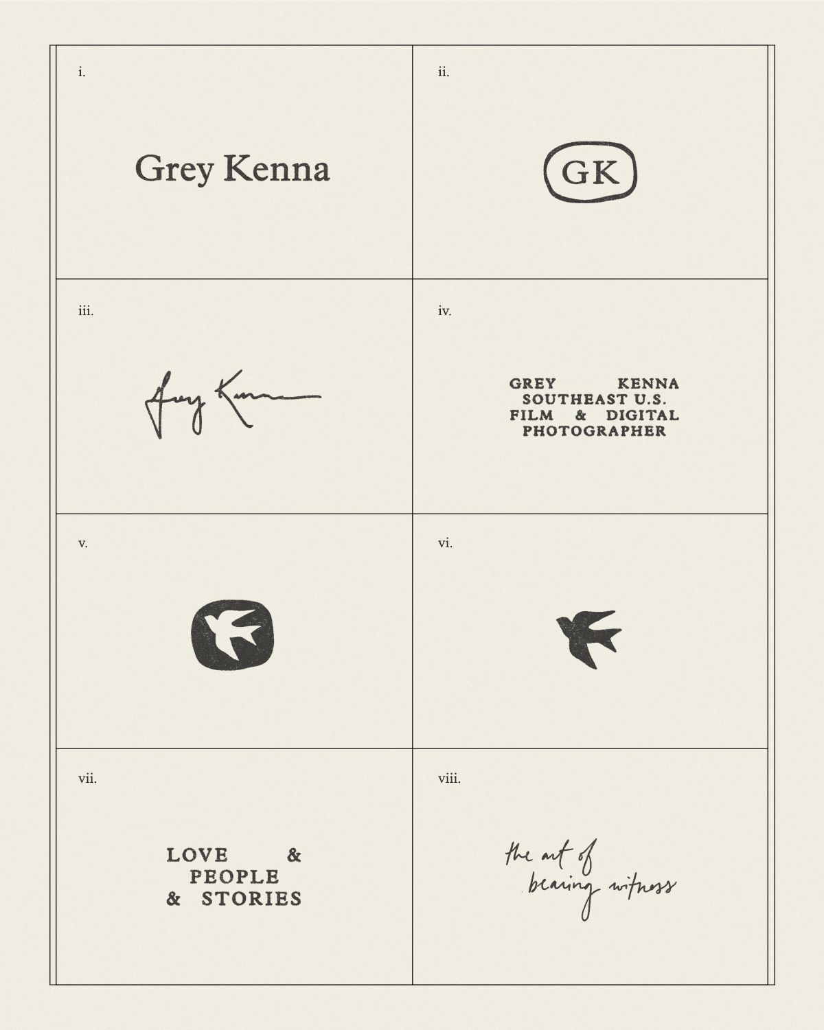 Logo Design for Film & Digital Fine Art Photographer – MADE BY ZOE