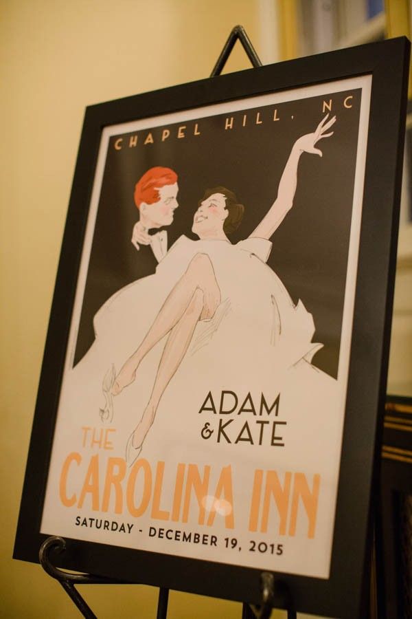 Utterly Glamorous 1920s Inspired Wedding at The Carolina Inn | Junebug Weddings