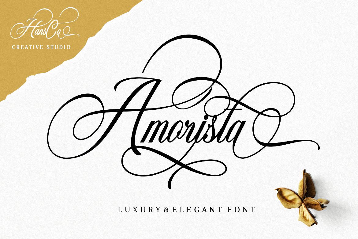 Amorista Font by HansCo · Creative Fabrica