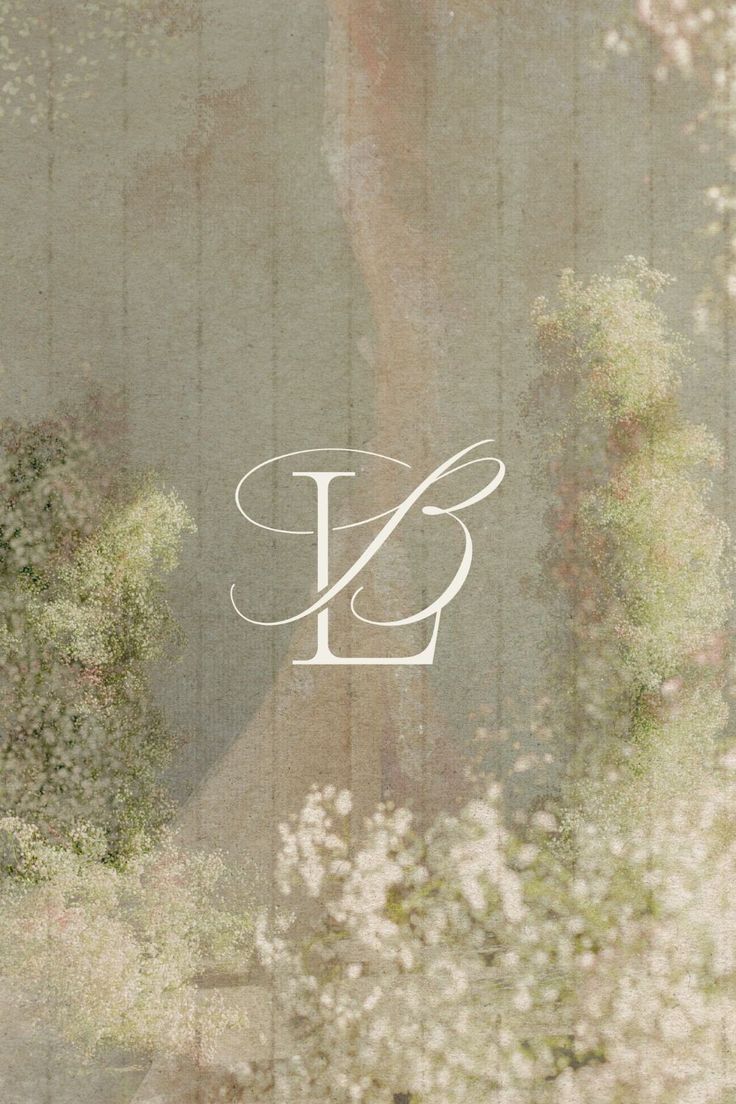 demure nature calming charming chic romantic minimal monogram wedding event