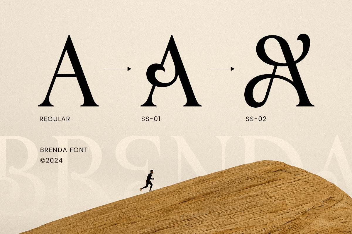 Brenda — Modern Luxury Font