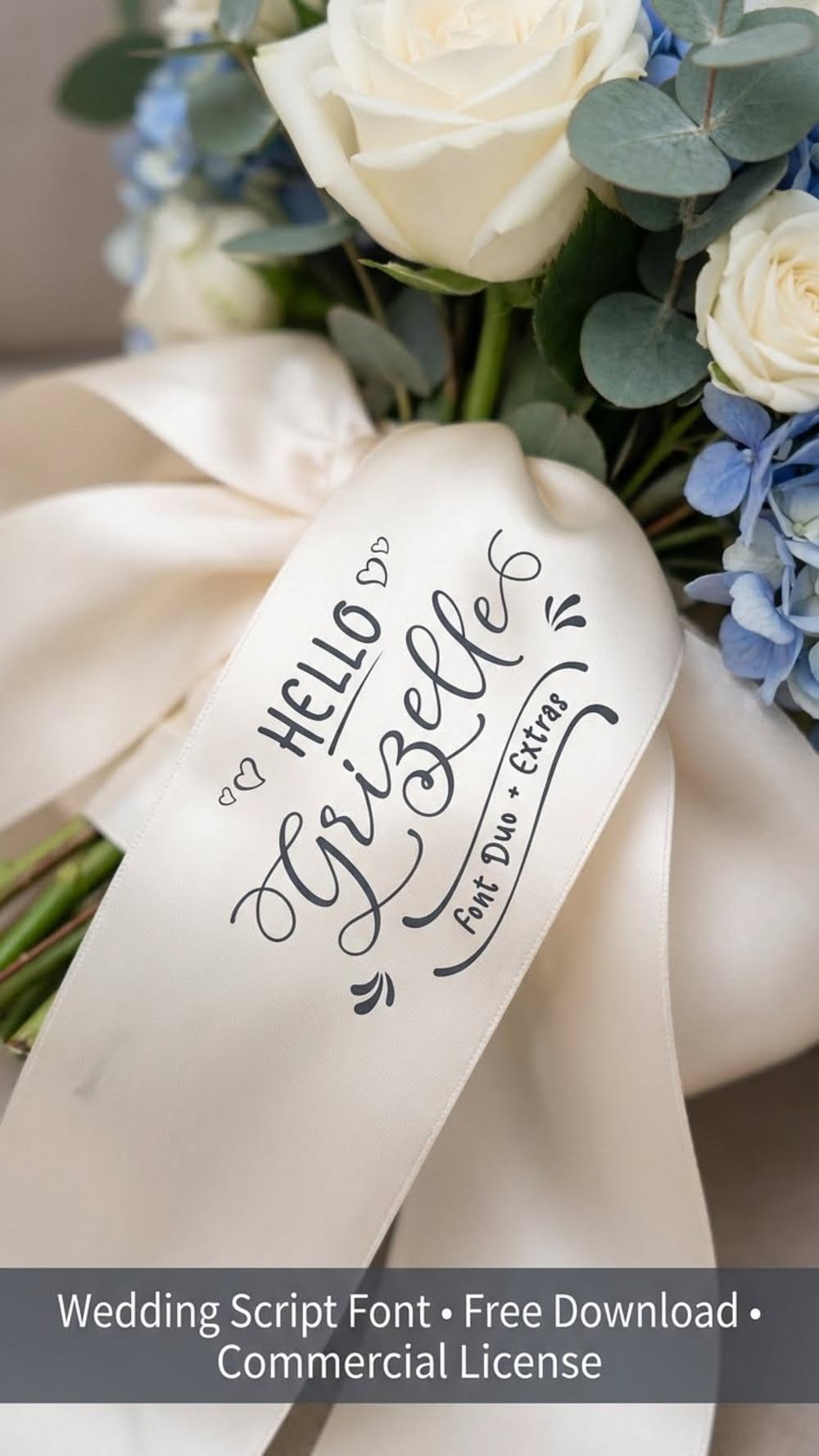 Free Wedding Script Font — Hello Grizelle Duo Download