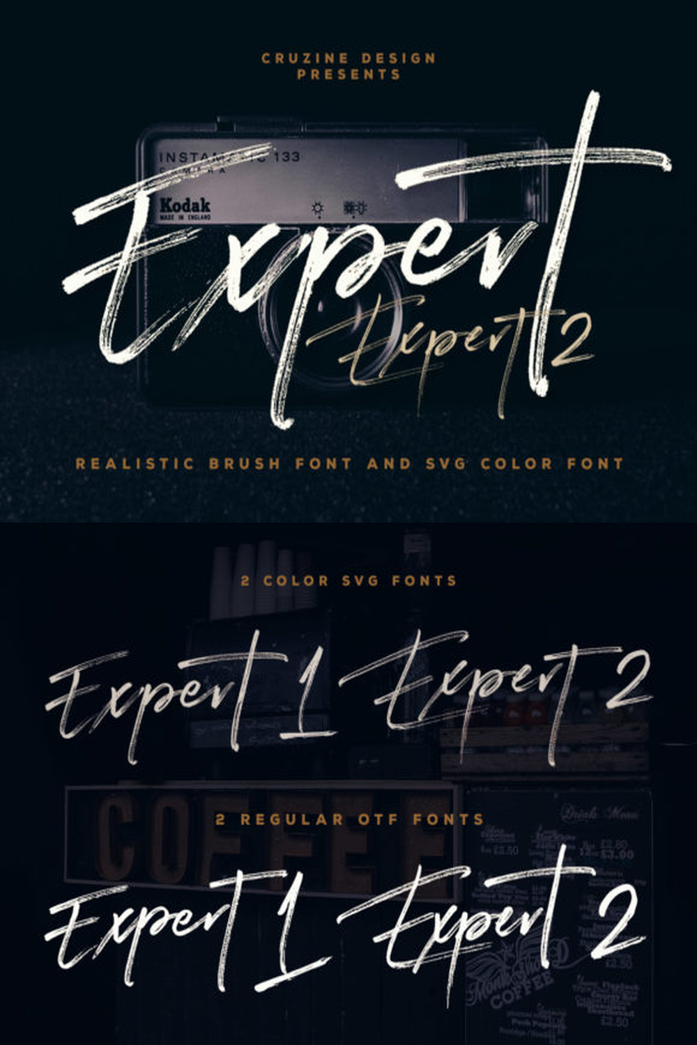 Expert Font: Bold Handwritten Typography with a Cool Vibe