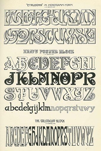 Bergling’s Art Alphabets