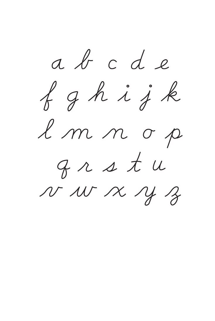 Cursive Writing Bundle