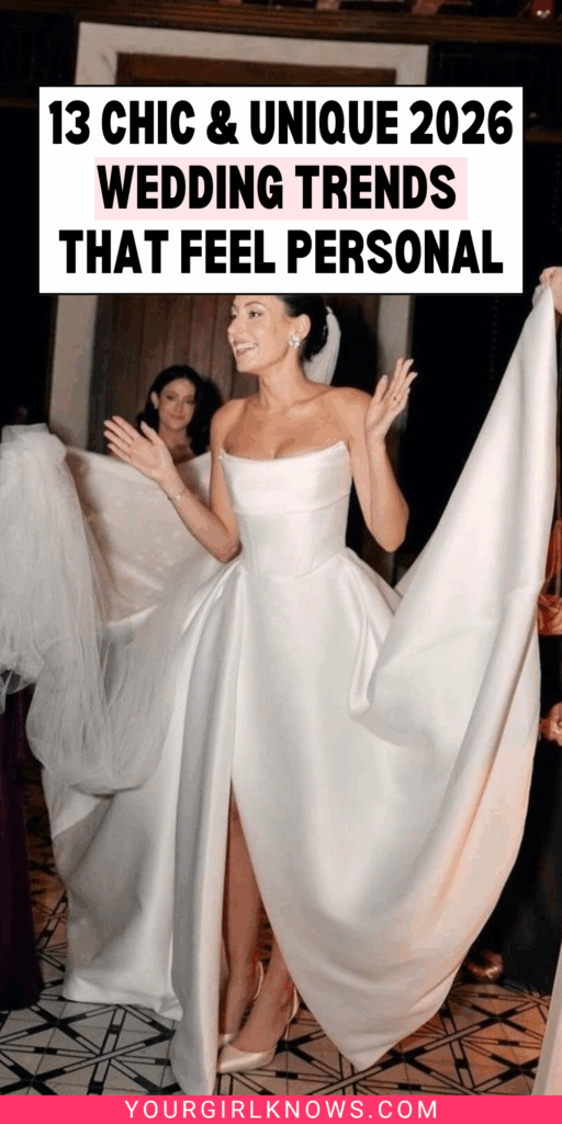 13 Wedding Trends 2026 Couples Are Already Obsessed With