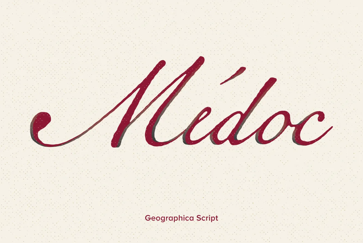 Geographica Script Font — YouWorkForThem